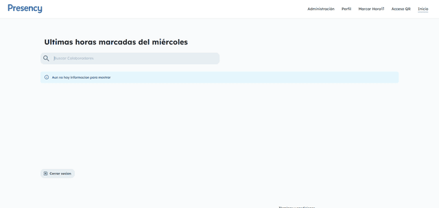 Imagen del Home de Presency